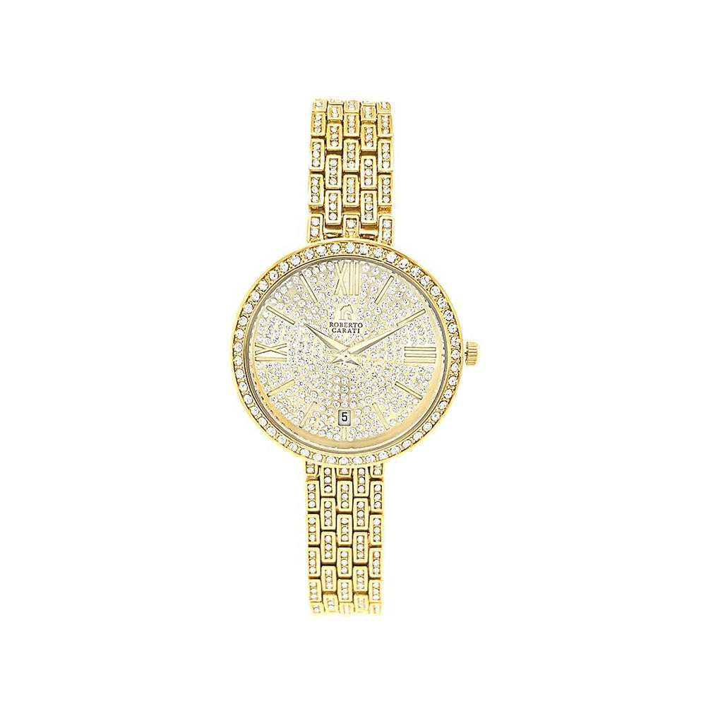 Roberto Carati Crystal Belle Gold Watch M9611-V2 Watches Roberto Carati 
