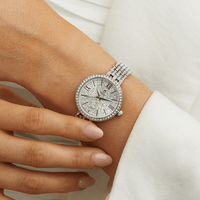 Roberto Carati Crystal Belle Silver Watch M9611-V1 Watches Roberto Carati 