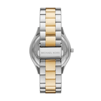 Michael Kors Slim Runway Three-Hand Two-Tone Stainless Steel Watch MK4735 Watches Michael Kors 