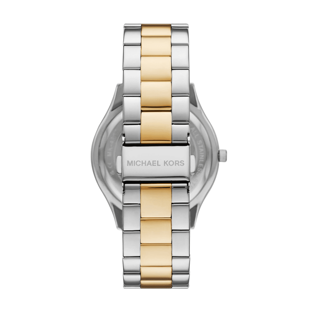 Michael Kors Slim Runway Three-Hand Two-Tone Stainless Steel Watch MK4735 Watches Michael Kors 