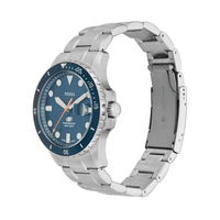 Fossil Blue Dive Three-Hand Date Stainless Steel Watch FS6050 Watches Fossil 