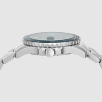 Fossil Blue Dive Three-Hand Date Stainless Steel Watch FS6050 Watches Fossil 