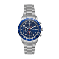 Fossil Sport Tourer Chronograph Stainless Steel Watch FS6047 Watches Fossil 