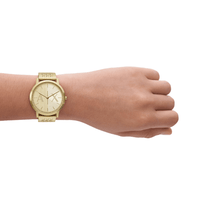 Armani Exchange Two-Hand Gold-Tone Stainless Steel Watch AX2871 Watches Armani Exchange 