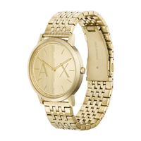 Armani Exchange Two-Hand Gold-Tone Stainless Steel Watch AX2871 Watches Armani Exchange 