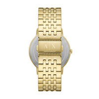 Armani Exchange Two-Hand Gold-Tone Stainless Steel Watch AX2871 Watches Armani Exchange 