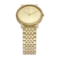 Armani Exchange Two-Hand Gold-Tone Stainless Steel Watch AX2871 Watches Armani Exchange 