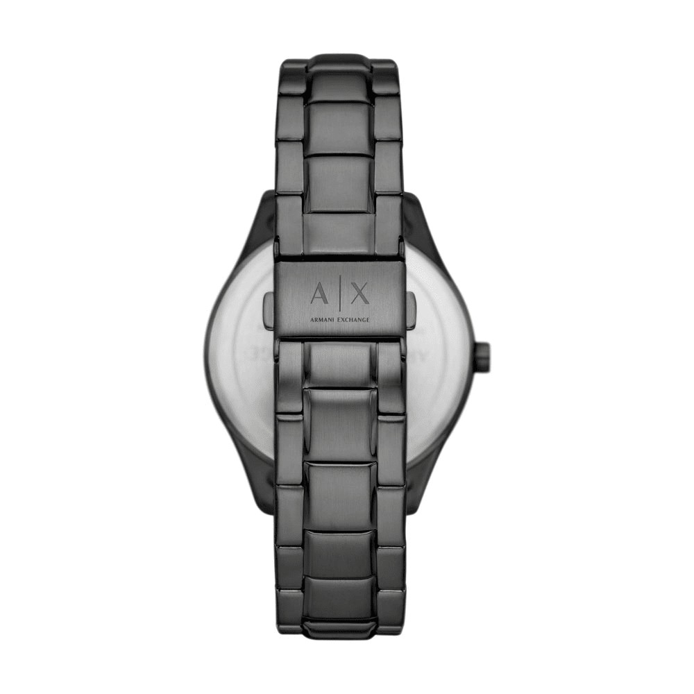 Armani Exchange Multifunction Black Stainless Steel Watch and Bracelet Set AX7154SET Armani Exchange 