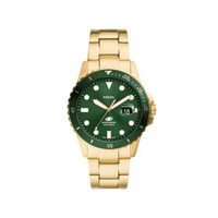 Fossil Blue Dive Green and Gold Men's Watch FS6030 Watches Fossil 
