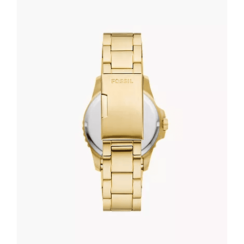 Fossil Blue Dive Green and Gold Men's Watch FS6030 Watches Fossil 