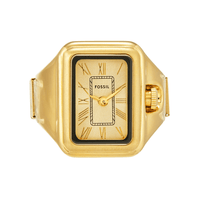 Fossil Raquel Watch Ring Two-Hand Gold-Tone Stainless Steel ES5343 Watches Fossil 