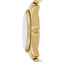 Fossil Scarlette Three-Hand Date Gold-Tone Stainless Steel Watch ES5338 Watches Fossil 