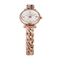 Fossil Carlie Three-Hand Rose Gold-Tone Stainless Steel Watch ES5330 Watches Fossil 