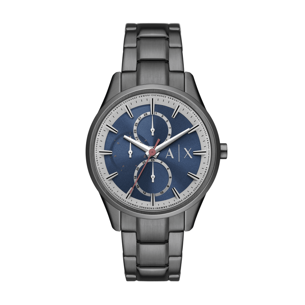 Armani Exchange Multifunction Gunmetal Stainless Steel Watch AX1871 Watches Armani Exchange 