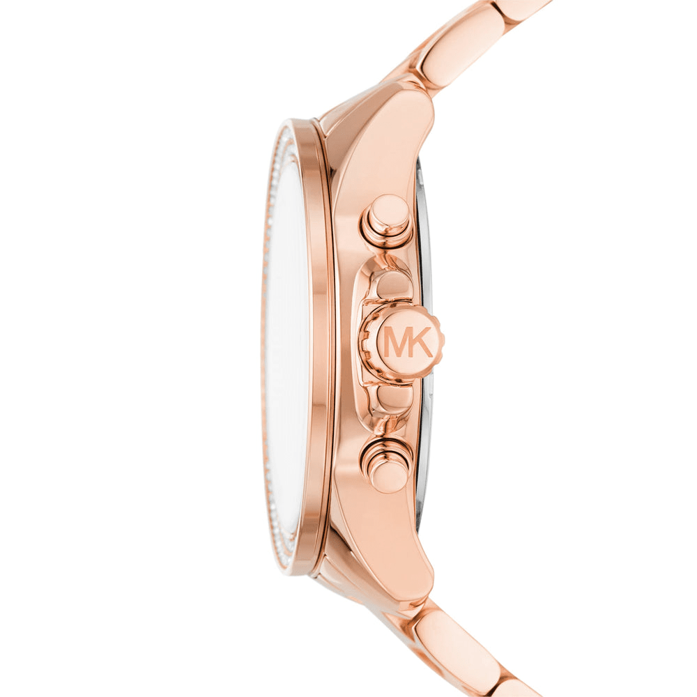 Michael Kors Wren Chronograph Rose Gold-Tone Stainless Steel Watch MK7430 Watches Michael Kors 