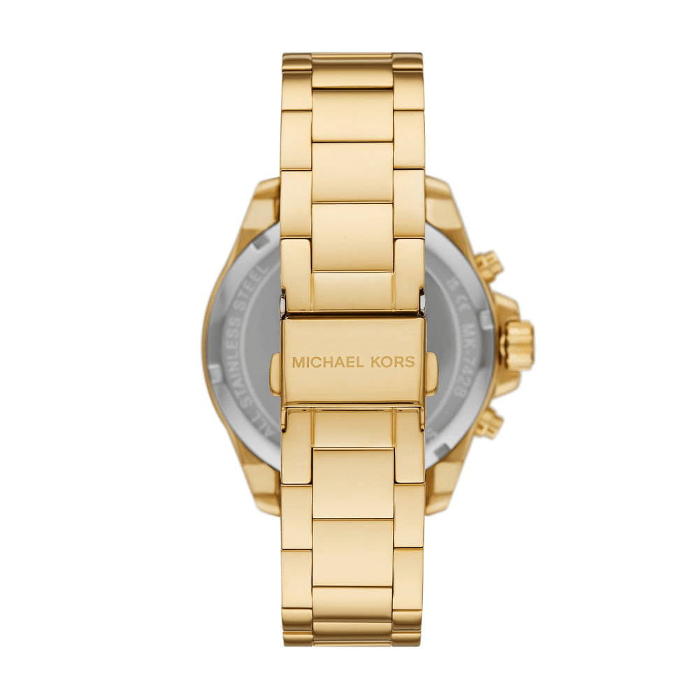 Michael Kors Wren Chronograph Gold-Tone Stainless Steel Watch MK7428 Watches Michael Kors 