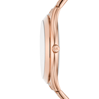 Michael Kors Slim Runway Three-Hand Rose Gold-Tone Stainless Steel Watch MK4733 Watches Michael Kors 