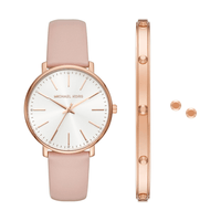 Michael Kors Pyper Three-Hand Blush Watch and Jewellery Gift Set MK1078SET Michael Kors 