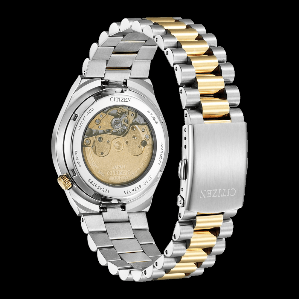 Citizen Tsuyosa Black and Two Tone Automatic Watch NJ0154-80H Watches Citizen 