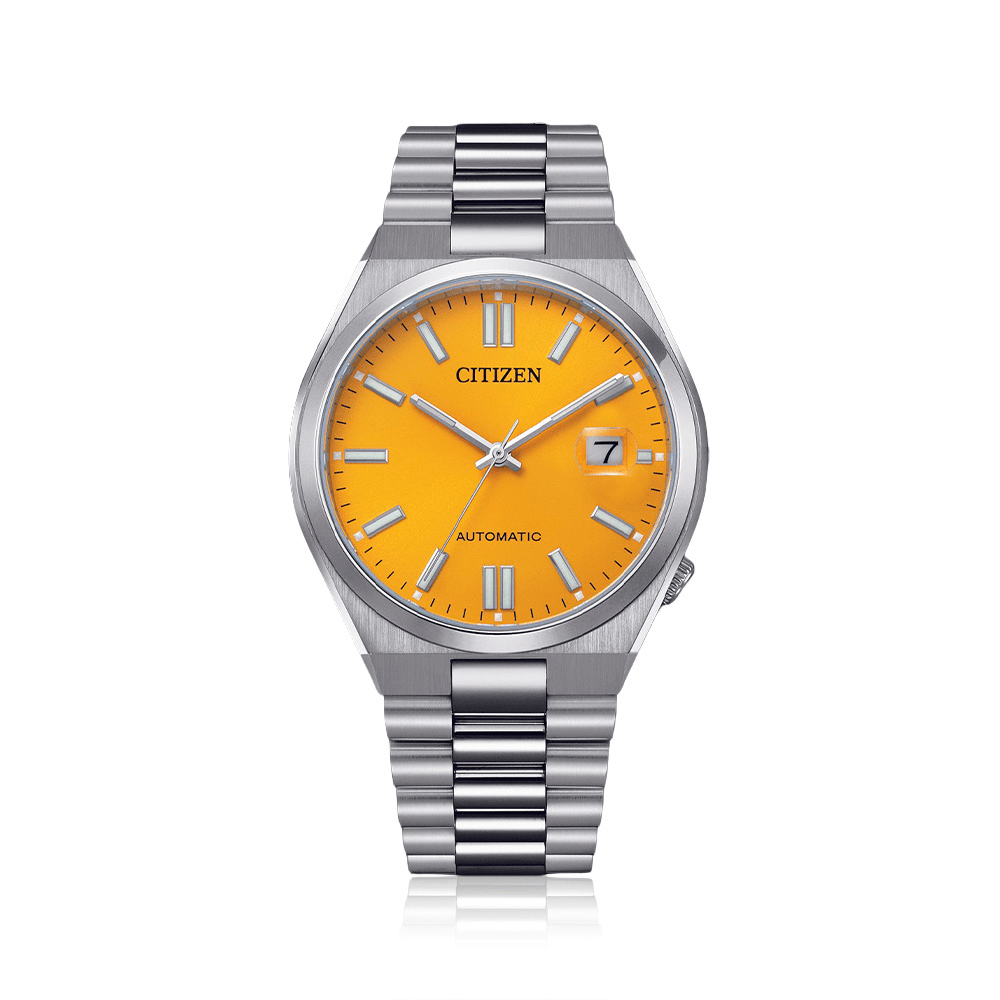 Citizen Tsuyosa Yellow and Silver Automatic Watch NJ0150-81Z Watches Citizen 