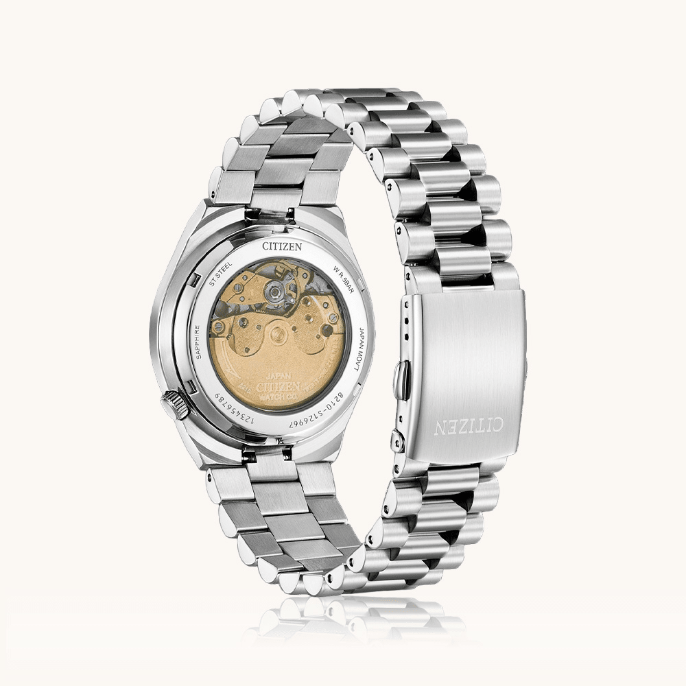 Citizen Tsuyosa Yellow and Silver Automatic Watch NJ0150-81Z Watches Citizen 