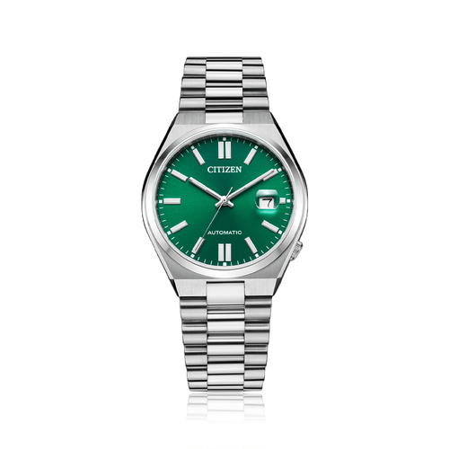 Citizen Tsuyosa Green and Silver Automatic Watch NJ0150-81X Watches Citizen 