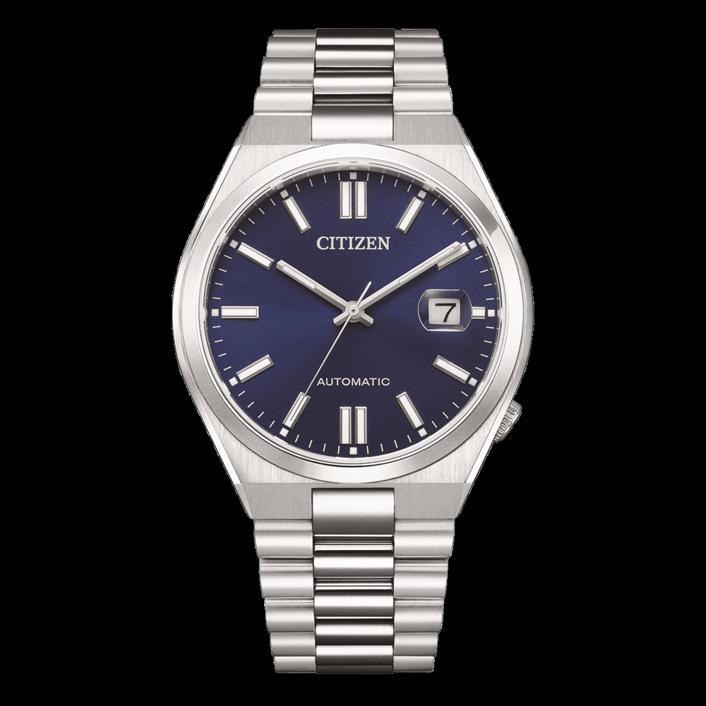 Citizen Tsuyosa Blue and Silver Automatic Watch NJ0150-81L Watches Citizen 