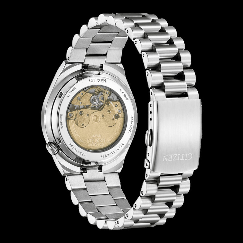 Citizen Tsuyosa Blue and Silver Automatic Watch NJ0150-81L Watches Citizen 