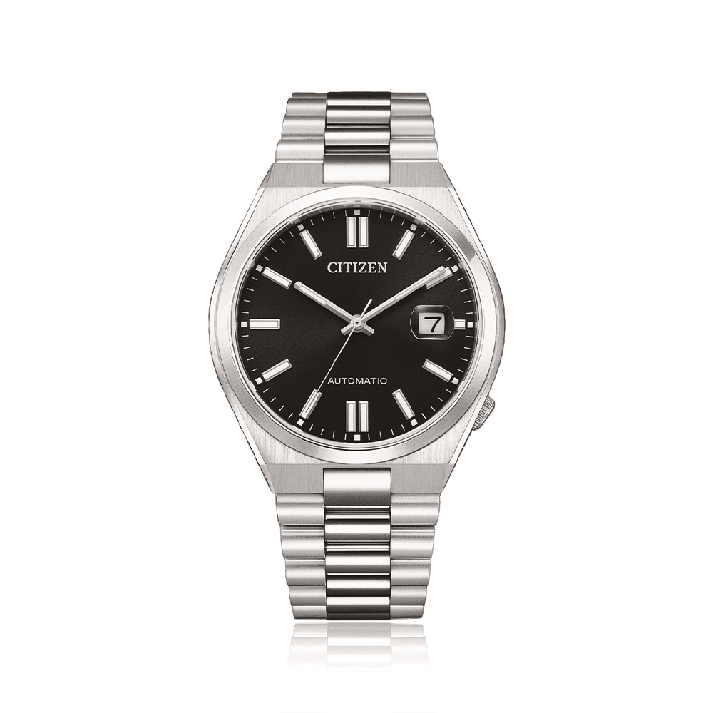 Citizen Tsuyosa Black and Silver Automatic Watch NJ0150-81E Watches Citizen 