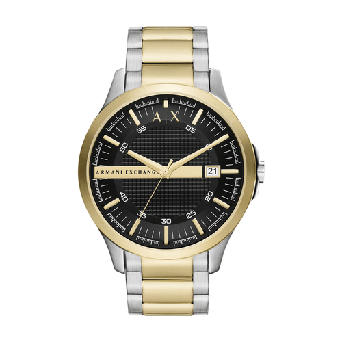 Armani Exchange Three-Hand Date Two-Tone Stainless Steel Watch AX2453 Watches Armani Exchange 
