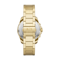 Armani Exchange Chronograph Gold-Tone Stainless Steel Watch AX1958 Watches Armani Exchange 