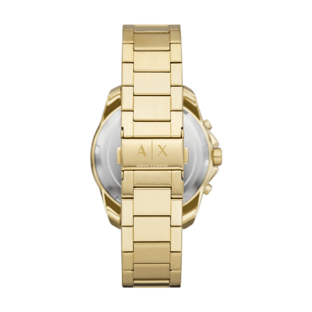 Armani Exchange Chronograph Gold-Tone Stainless Steel Watch AX1958 Watches Armani Exchange 