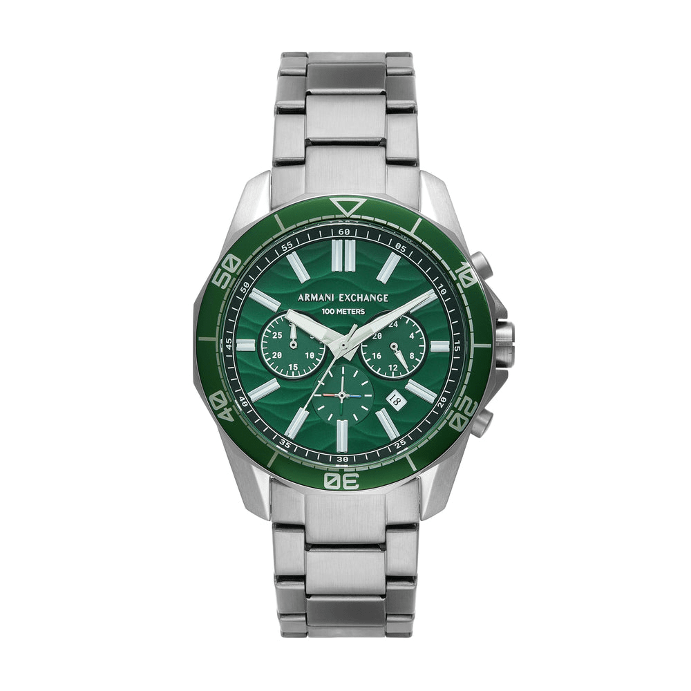 Armani Exchange Chronograph Stainless Steel Watch AX1957 Watches Armani Exchange 