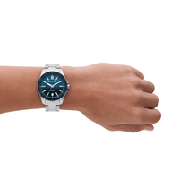 Armani Exchange Three-Hand Date Stainless Steel Watch AX1950 Watches Armani Exchange 