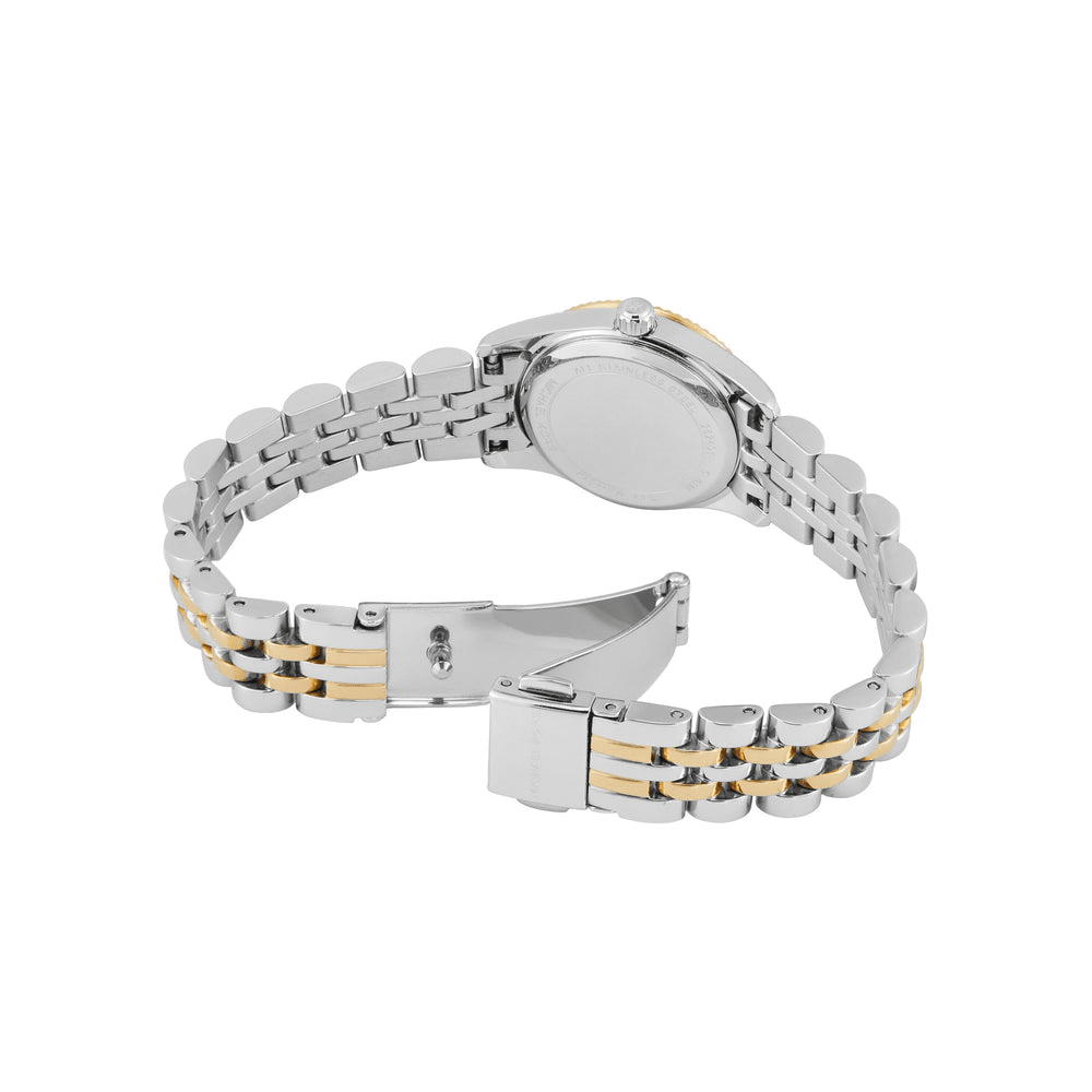 Michael Kors Lexington Three-Hand Two-Tone Stainless Steel Watch and Bracelets Gift Set MK4815SET Watches Michael Kors 
