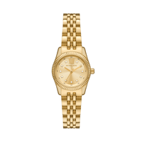 Michael Kors Lexington Three Hand Gold Tone Stainless Steel Watch MK4741 Watches Michael Kors 