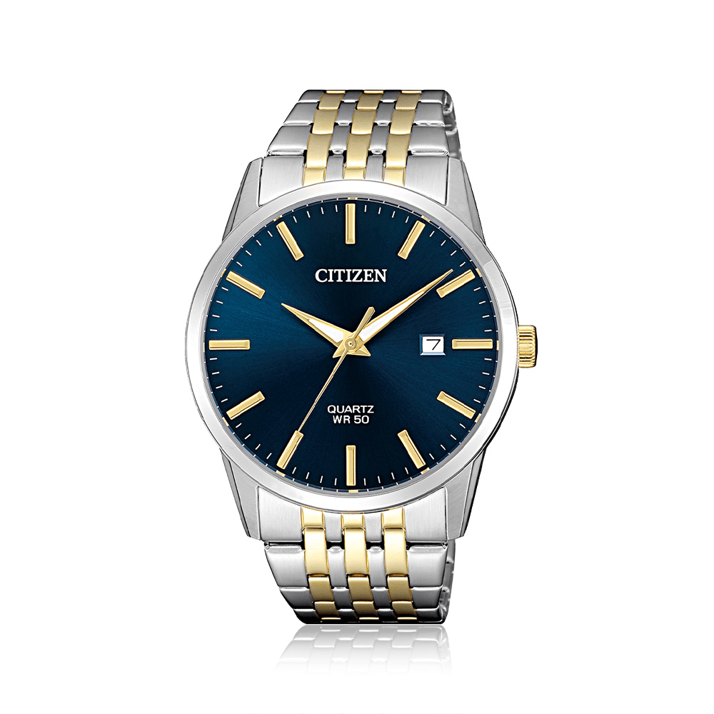 Citizen Men's Blue Dial Two Tone Watch Model BI5006-81L Watches Citizen 
