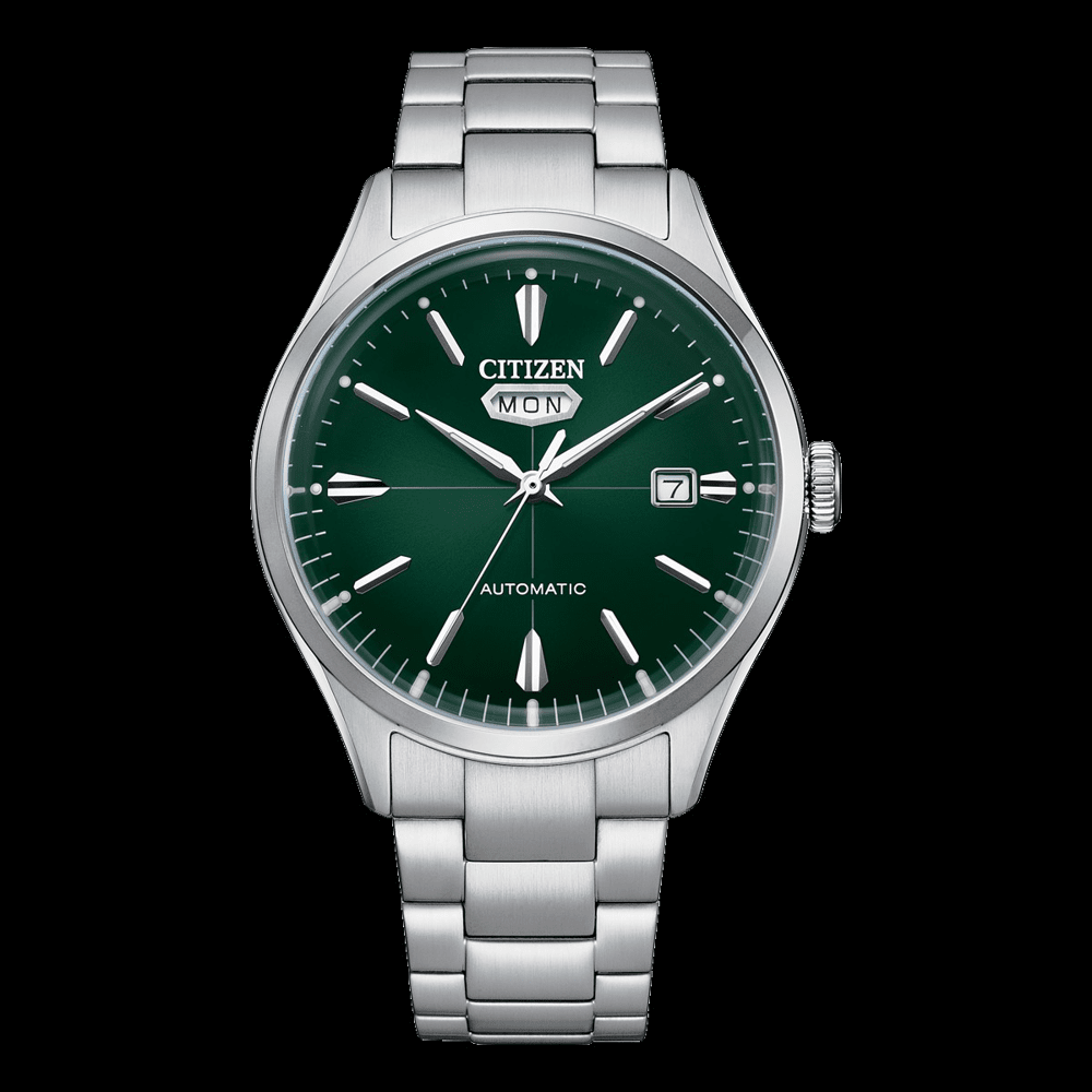 Citizen Dress Automatic Men's Green Watch NH8391-51X Watches Citizen 