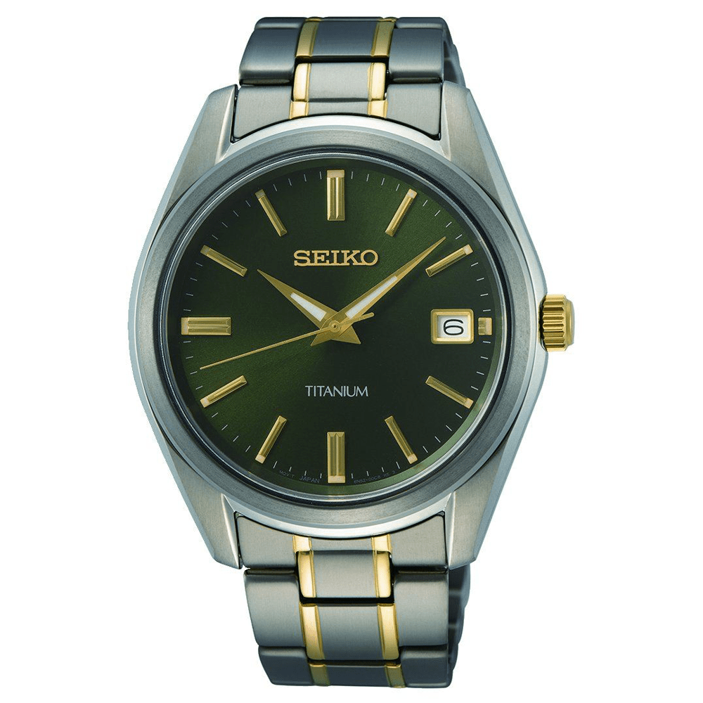 Seiko Titanium 2 Tone Watch SUR377P Watches Seiko 