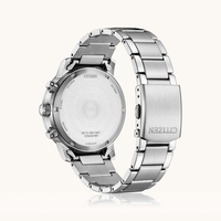 Citizen Chronograph Eco Drive CA0840-87E Black and Silver Men's Watch Watches Citizen 