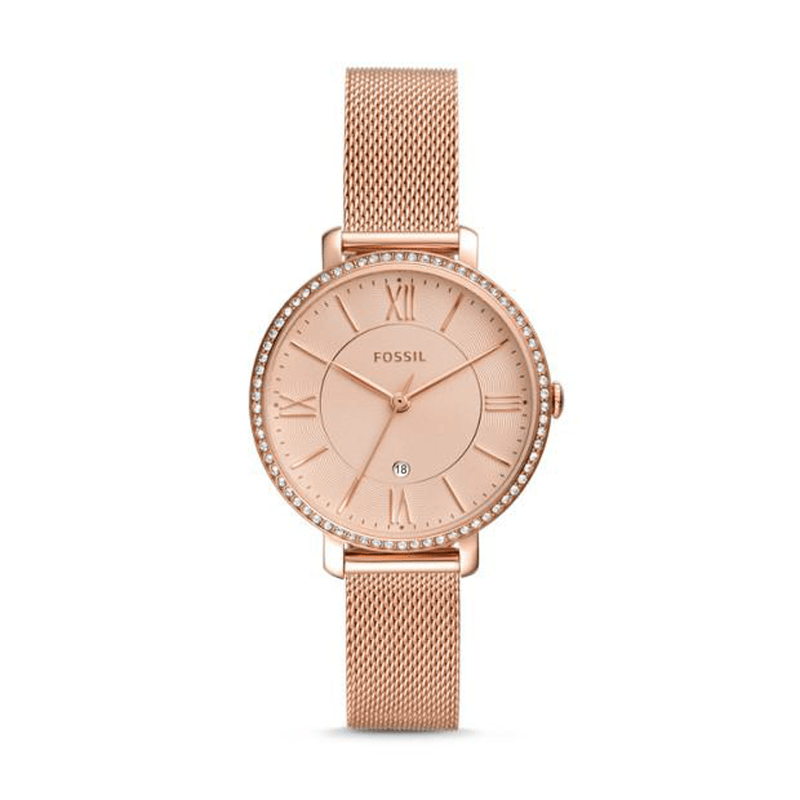 Es4628 Fossil Jacqueline Rose Gold-Tone Watch ES4628