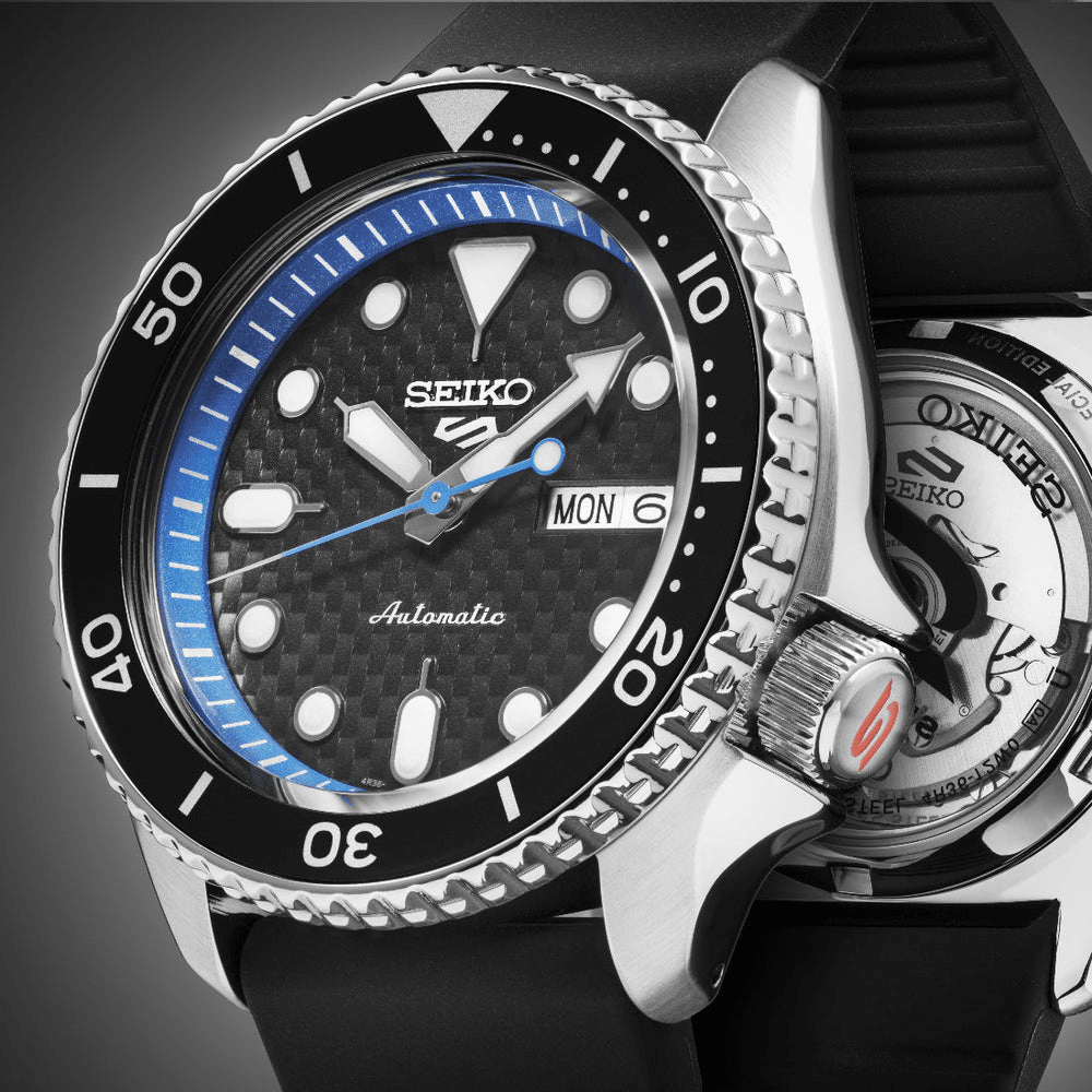 Seiko 5 Supercars Special Edition Automatic Watch SRPJ05K Watches Seiko 