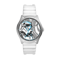 Fossil Special Edition Star Wars Stormtrooper Three-Hand White Silicone Watch SE1108 Watches Fossil 