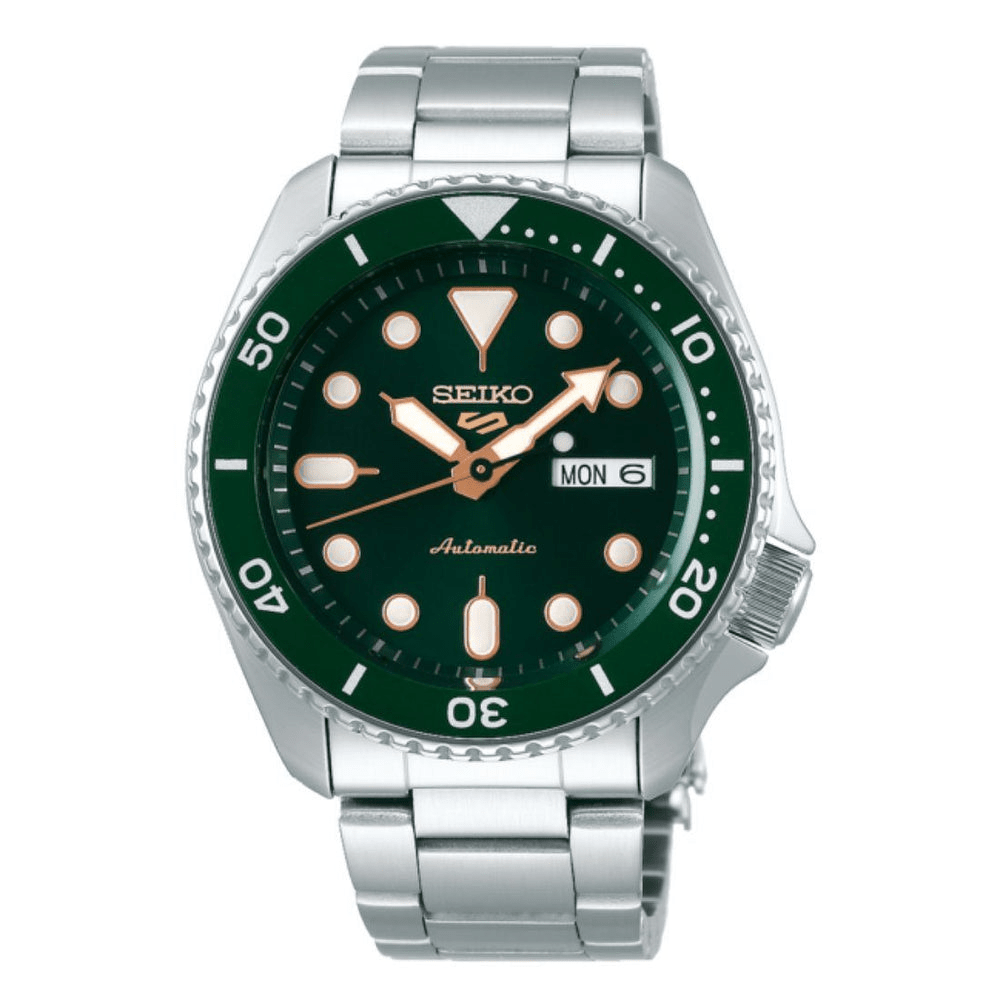Seiko Automatic Green Face Men's Watch SRPD63 Watches Seiko 
