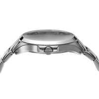 Armani Exchange Hampton Black Face Silver Band Watch - AX2103 Watches Armani Exchange 