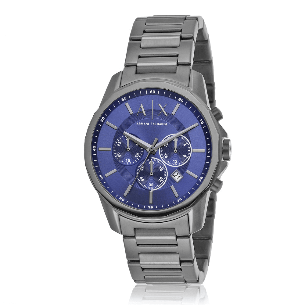 Armani Exchange Banks Blue and Grey Men's Watch AX1731 Watches Armani Exchange 