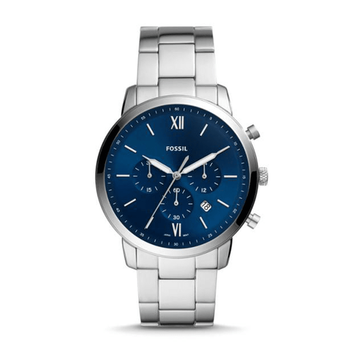 Fossil Neutra Chronograph Blue and Silver Men's Watch FS5792 Watches Fossil 