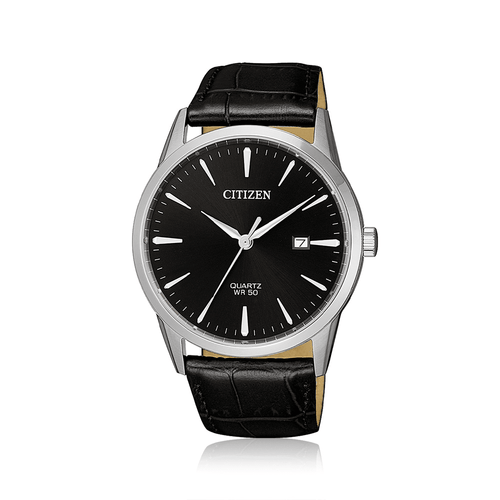 Citizen Black Leather Watch BI5000-10E Watches Citizen 