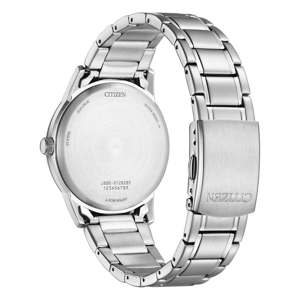Citizen Dress Eco-Drive Men's White Watch AW0100-86A Watches Citizen 