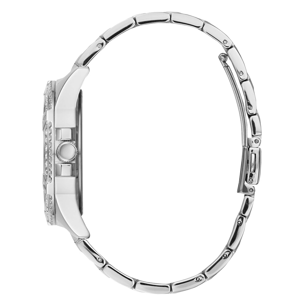 Guess Lady Frontier Silver Crystal Watch W1156L1 Watches Guess 